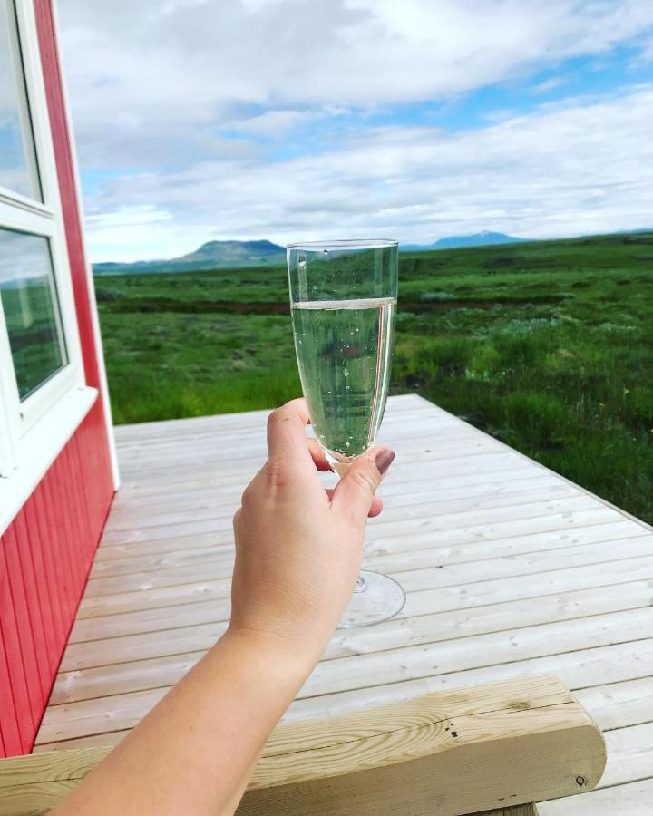 Blue View Cabin 1B With Private Hot Tub Βίλα Reykholt  Εξωτερικό φωτογραφία