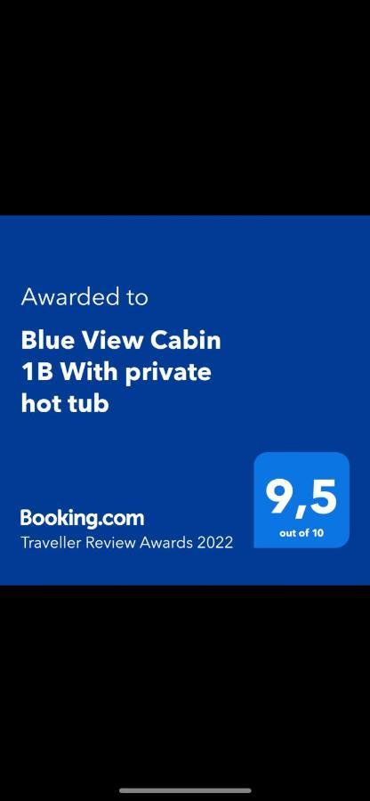 Blue View Cabin 1B With Private Hot Tub Reykholt  Εξωτερικό φωτογραφία